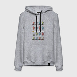 Женская толстовка-худи Content Warning team