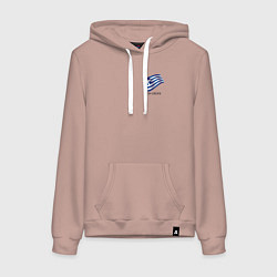 Женская толстовка-худи Im Greek - motto