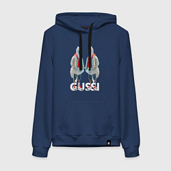 Женская толстовка-худи Гусинная мода