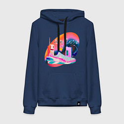 Женская толстовка-худи 80s Love