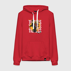 Женская толстовка-худи Мастер Тигрица кунг фу панда