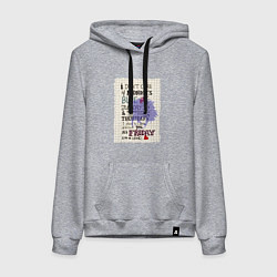 Женская толстовка-худи The Cure - Friday im in love