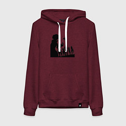 Женская толстовка-худи Команда Семь смертных грехов