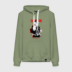 Женская толстовка-худи Сатору Годжо сильнейший - Магическая битва