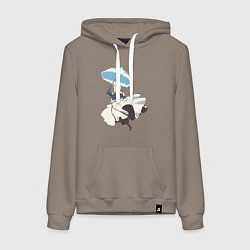 Женская толстовка-худи Вайолет Эвергарден автозапоминающая кукла