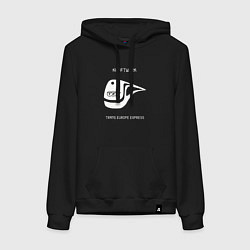 Женская толстовка-худи Kraftwerk - Trans europe express