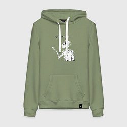 Женская толстовка-худи Fad Gadget - Tovey live