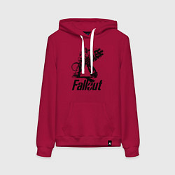 Женская толстовка-худи Фоллаут - силовая броня