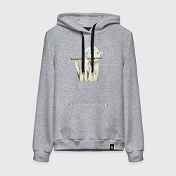 Женская толстовка-худи Очень приятно Бог Томоэ