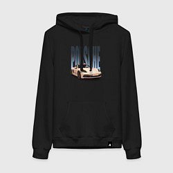 Женская толстовка-худи Porsche 911 Turbo винтажный немецкий автомобиль