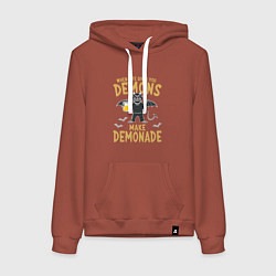 Женская толстовка-худи Make demonade