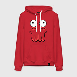 Женская толстовка-худи John Zoidberg Face