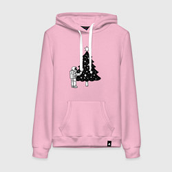 Женская толстовка-худи Космический праздник