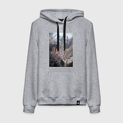 Женская толстовка-худи Магическая битва Сатору Годзё Сукуна Рёмэн