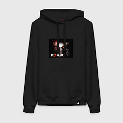 Женская толстовка-худи Игра Fear главные герои