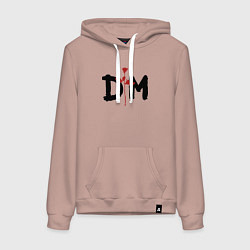 Женская толстовка-худи Депеш мод логотип