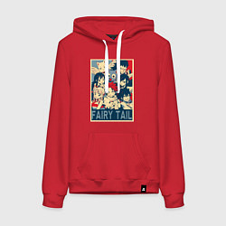 Женская толстовка-худи Хвост Феи Эрза Скарлет Нацу Драгнил