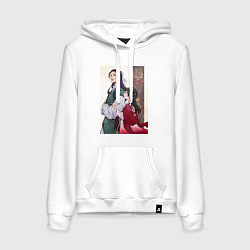 Женская толстовка-худи Монолог фармацевта Маомао Жэньши служащий при импе