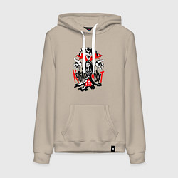 Женская толстовка-худи Король и Шут панк рок