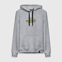 Женская толстовка-худи Город Дублин