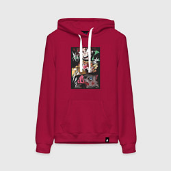 Женская толстовка-худи Тандзиро Зеницу Инозука манга Клинок рассекающий д