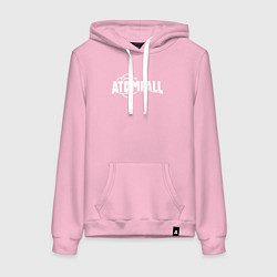 Женская толстовка-худи Atomfall logo