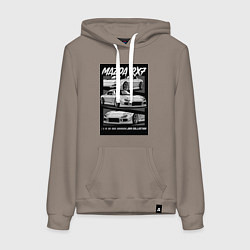 Женская толстовка-худи Mazda rx-7 JDM авто