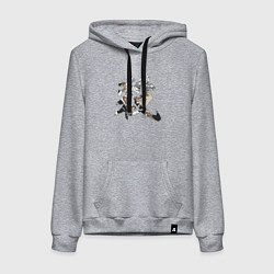 Женская толстовка-худи Столп Ветра Санеми Шинадзугава Клинок рассекающий