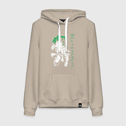 Женская толстовка-худи Моя геройская академия Изуку Мидория Деку