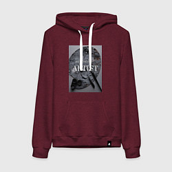 Женская толстовка-худи Художник палитра aesthetic