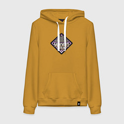 Женская толстовка-худи Madrid Spain