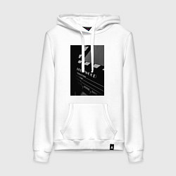 Женская толстовка-худи Режиссёрская хлопушка