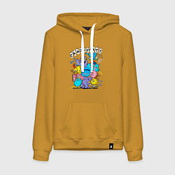 Женская толстовка-худи Вечеринка монстров