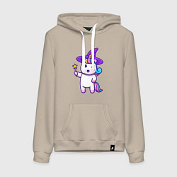 Женская толстовка-худи Фея единорожка