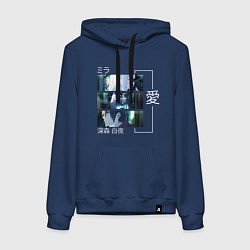 Женская толстовка-худи Волшебная девушка и Злой лейтенант были заклятыми