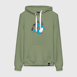 Женская толстовка-худи Давай-ка пошумим