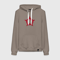 Женская толстовка-худи Red star USSR