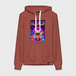 Женская толстовка-худи Pikachu - halloween vaporwave