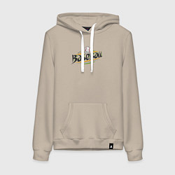 Женская толстовка-худи Спорт - бейсбол