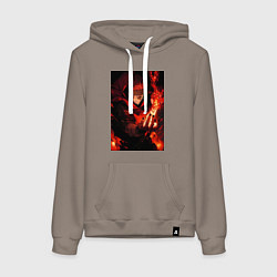 Женская толстовка-худи Сукуна Рёмэн проклятье