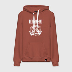 Женская толстовка-худи Lindemann rock dog