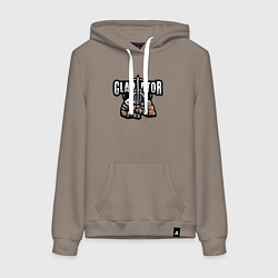Женская толстовка-худи Гладиатор с мечом