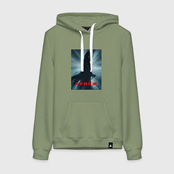 Женская толстовка-худи Крик мем