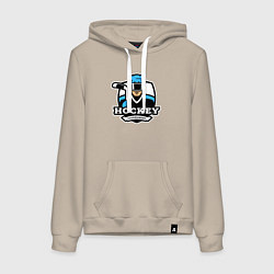 Женская толстовка-худи Турнир по хоккею