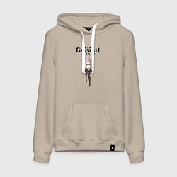 Женская толстовка-худи Noelle genshin impact love