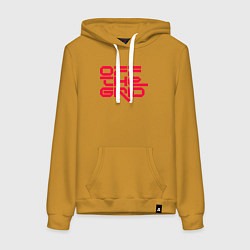 Женская толстовка-худи Off the grid logo