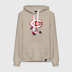 Женская толстовка-худи Cincinnati reds baseball team - talisman