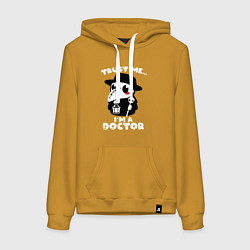 Женская толстовка-худи Доверьтесь мне - я доктор