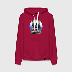 Женская толстовка-худи Здесь русский дух