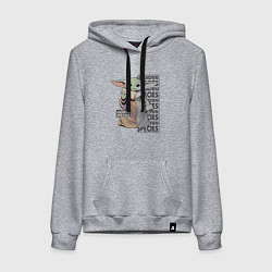 Женская толстовка-худи Unknown specis - Baby Yoda